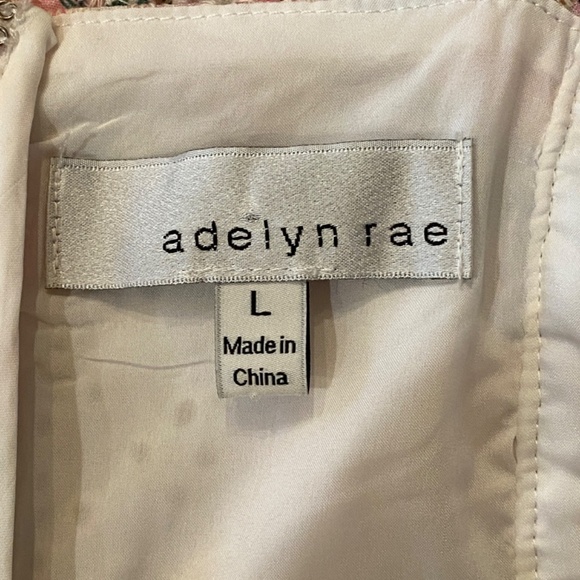 Adelyn Rae Pink Floral Eyelet Dress 33934 - Picture 11 of 15